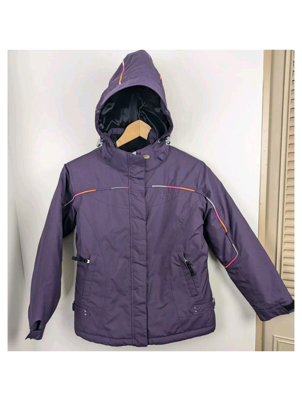 Turbine Boardwear Girls Medium M Plum Purple Coat Winter Ski Jacket